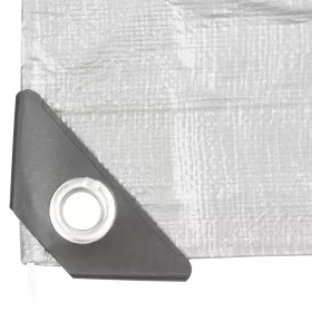 Plachta ST6x8 200g/m2 nepromokavá s oky 6x8 m stříbrná Procraft Plachta ST6x8 200g/m2 nepromokavá s oky 6x8 m stříbrná Procraft