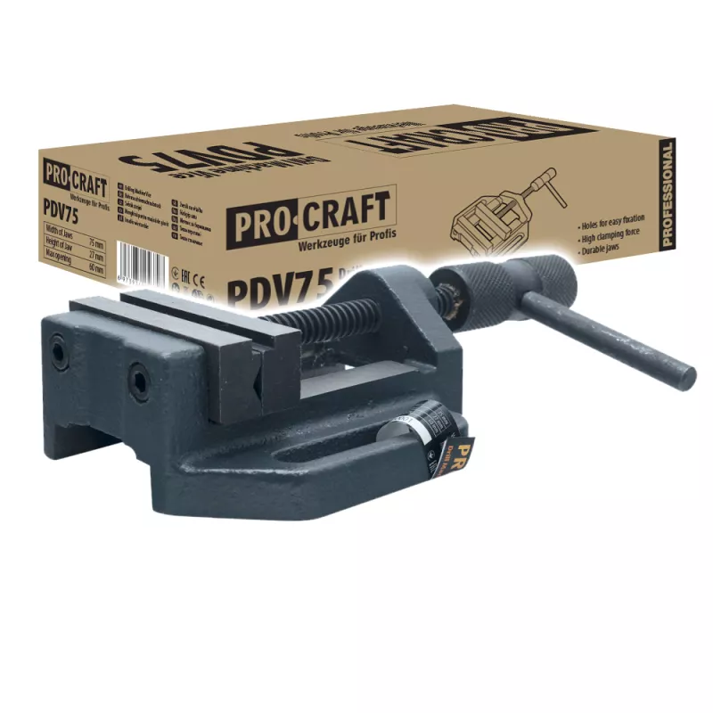 Svěrák pod vrtačku PDV75 Procraft
