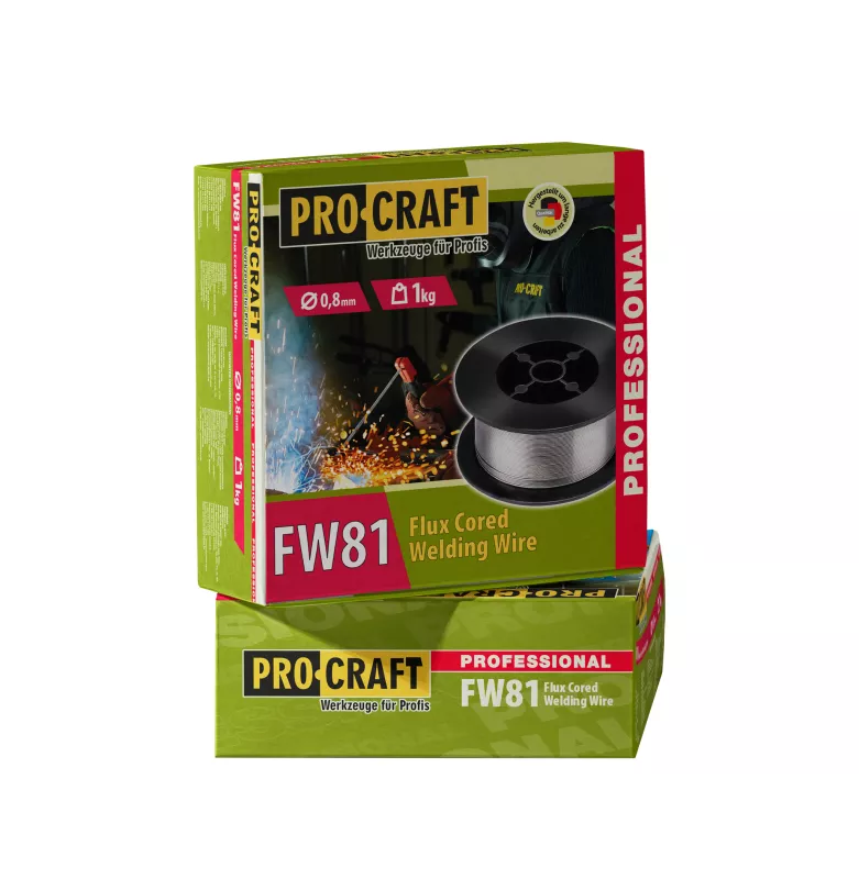 Trubičkový svařovací drát flux FW81 Procraft