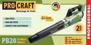 Aku fukar PB20 (bez baterie a nabíječky) Procraft
