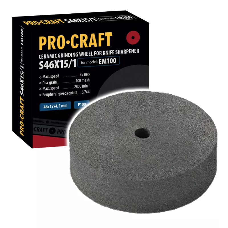 Brusný kotouč pro brousku na nože S46X15/1 /EM100 Procraft