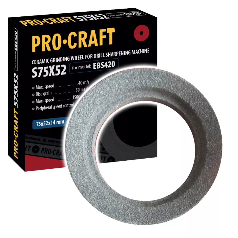 Brusný kotouč pro brusku na S75X52 /EBS420 Procraft