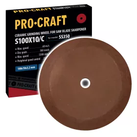 Brusný kotouč pro ostřičku pilových kotoučů S100X10/C /SS350