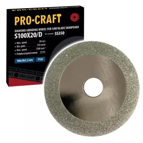 Brusný kotouč pro ostřičku pilových kotoučů S100X20/D /SS350