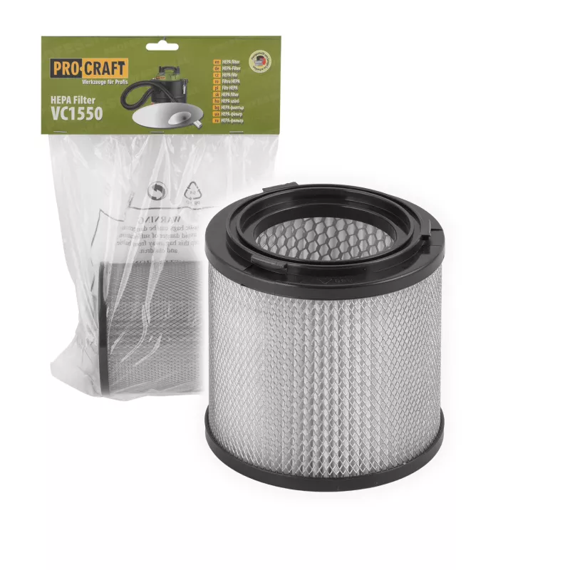 Filtr HEPA pro průmyslový vysavač VC1550 | FHVC1550 Procraft