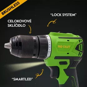 Aku vrtací šroubovák PA18LiN Procraft