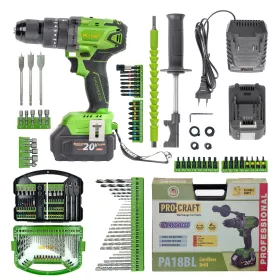 Aku vrtací šroubovák s příklepem SPA18BL Brushless se sadou bitů DBS-101 | SPA18BL/DBS101