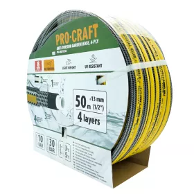 Černo-žlutá zahradní hadice PR-4KAT1350 Procraft