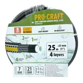 Černo-žlutá zahradní hadice PR-4KAT2525