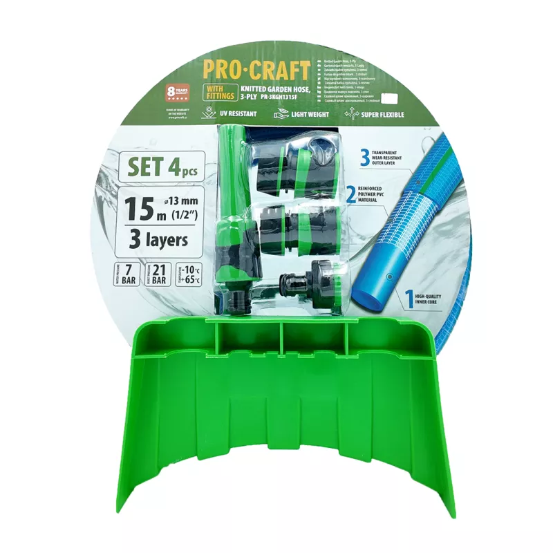 Modrá zahradní hadice PR-3KGH1315F Procraft