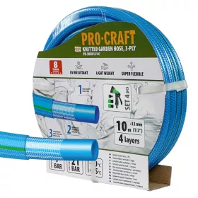 Modrá zahradní hadicí PR-3KGH1310F Procraft