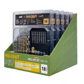 Sada vrtáků a bitů DBS-18, S2 Procraft