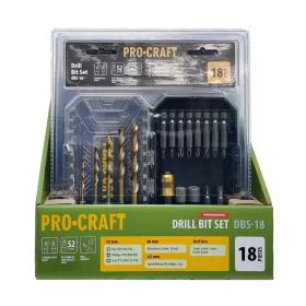 Sada vrtáků a bitů DBS-18, S2 Procraft