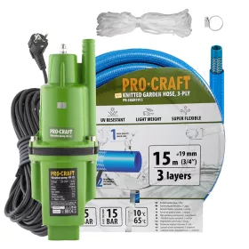 Vibrační čerpadlo VN-18 sada s hadicí 15m 3/4" | SVN-18