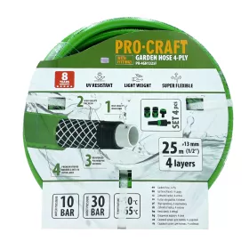 Zelená zahradní hadice PR-4GH1325F