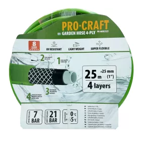 Zelená zahradní hadice PR-4GH2525 Procraft