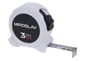 Metr svinovací 3mx16mm MIROSLAV