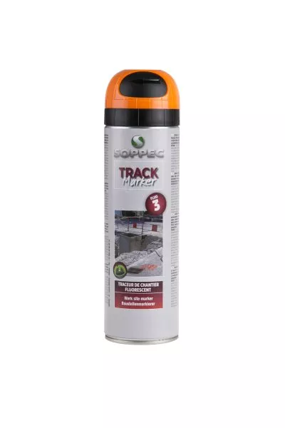 Sprej fluorescenční TrackMarker 3M oranžový 500ml SOPPEC