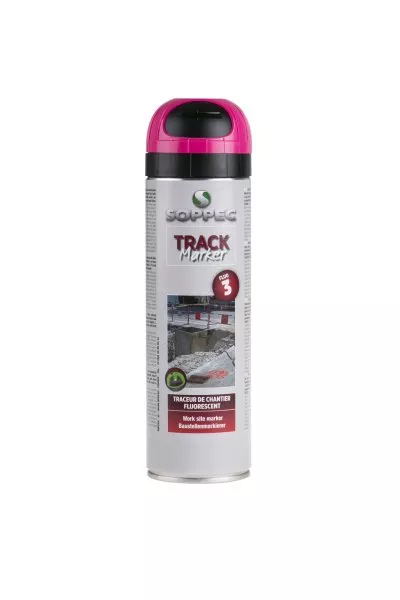 Sprej fluorescenční TrackMarker 3M růžový 500ml SOPPEC