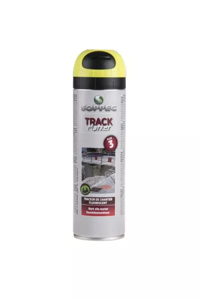 Sprej fluorescenční TrackMarker 3M žlutý 500ml SOPPEC