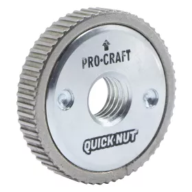 Bruska úhlová PW1050 + rychloupínací matice, 10x řezný kotouč, 2x lamelový kotouč | SPW1050/RM14 Procraft