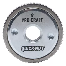 Bruska úhlová PW1050 + rychloupínací matice, 10x řezný kotouč, 2x lamelový kotouč | SPW1050/RM14 Procraft