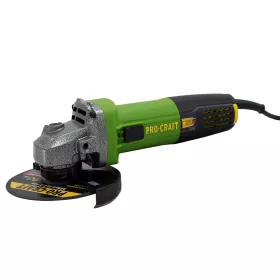 Bruska úhlová PW1050 + rychloupínací matice, 10x řezný kotouč, 2x lamelový kotouč | SPW1050/RM14 Procraft