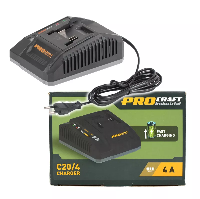 Nabíječka pro 20V Li-ion baterie Industrial С20/4 | C20/4 Procraft industrial