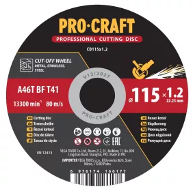 Řezný kotouč CD115x1.2
