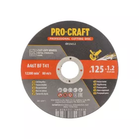 Řezný kotouč CD125x1.2 Procraft