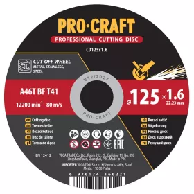 Řezný kotouč CD125x1.6