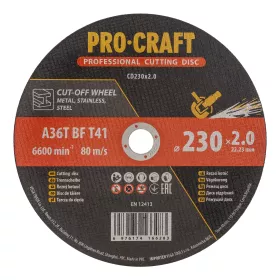 Řezný kotouč CD230x2.0 Procraft