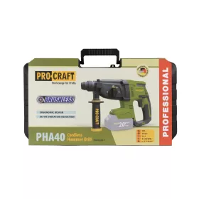 Aku vrtací kladivo PHA40bb-c (bez baterie a nabíječky v kufru) SDS Plus | PHA40-bb-с Procraft