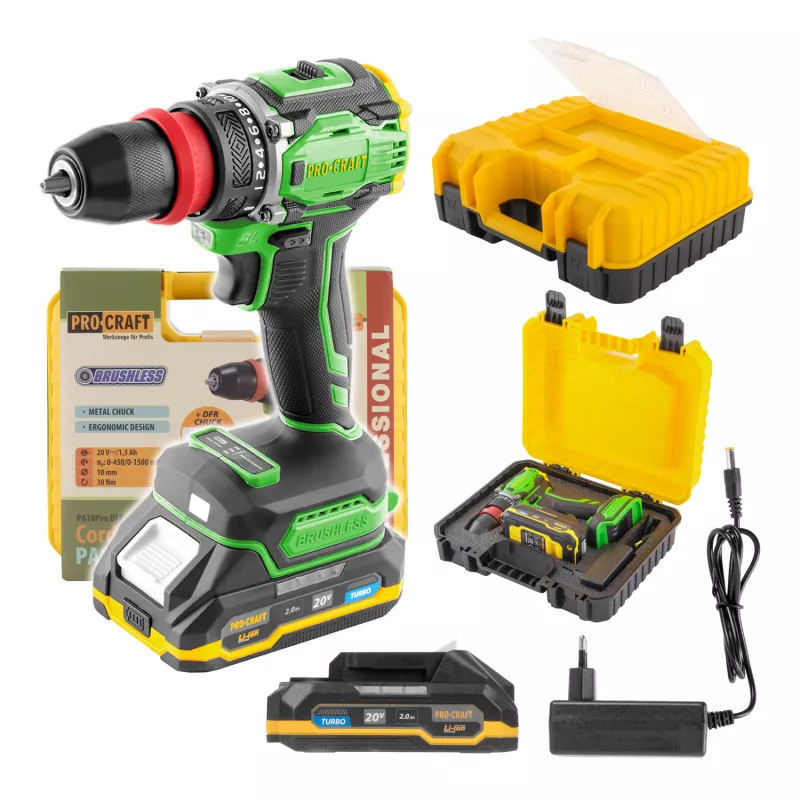 Aku vrtací šroubovák PA18Pro DFR Procraft
