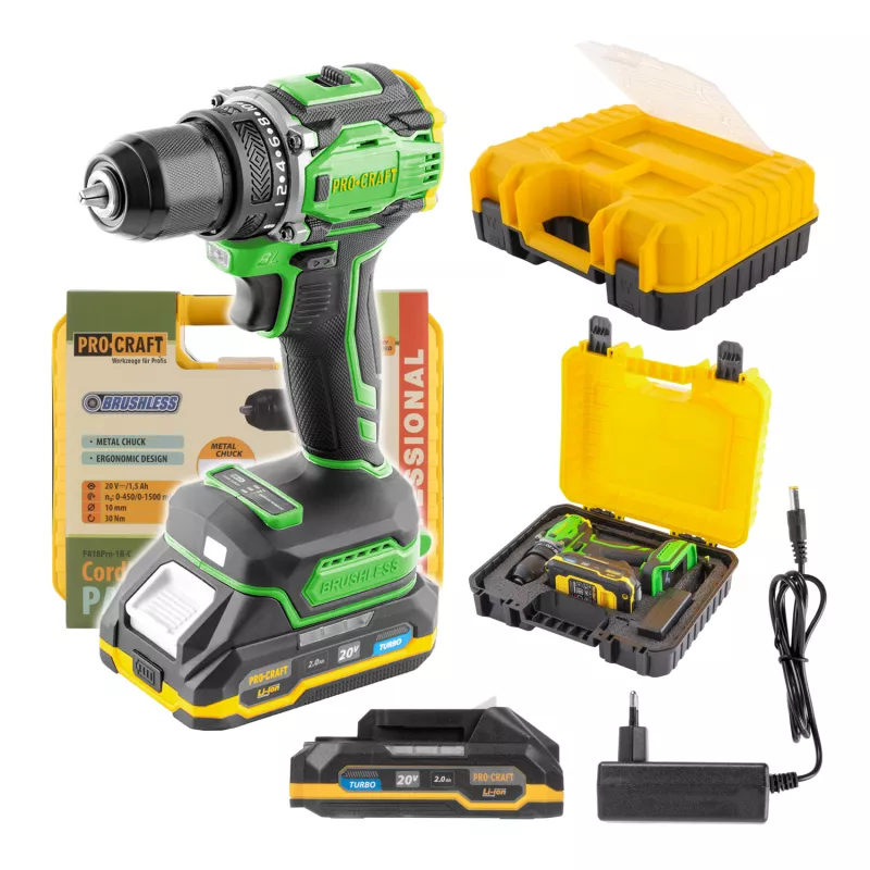 Aku vrtací šroubovák PA18Pro Procraft