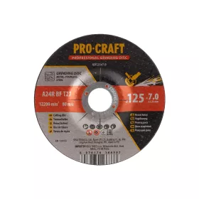 Brusný kotouč GD125x7.0 Procraft Brusný kotouč GD125x7.0 Procraft