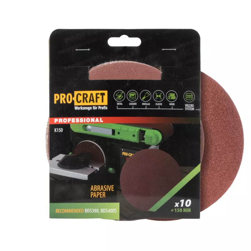 Brusný výsek (papír) 10 ks. К150.180 | K150.180 Procraft