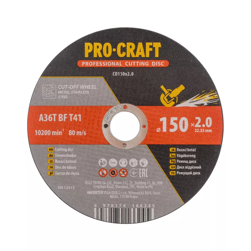 Řezný kotouč CD150x2.0 Procraft