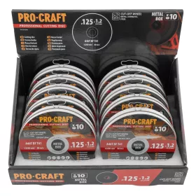 Sada řezných kotoučů CD125x1.2b Procraft Sada řezných kotoučů CD125x1.2b Procraft