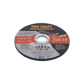 Brusný kotouč na kov GD125x6.0 Procraft Brusný kotouč na kov GD125x6.0 Procraft