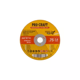 Keramický řezný kotouč YCD75x1.6 Procraft Keramický řezný kotouč YCD75x1.6 Procraft
