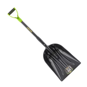 Lopata na sníh a obilí 36,5cm plastová se sklolaminátovou násadou krátká 115cm GPS-1150 Procraft
