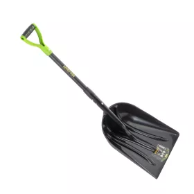 Lopata na sníh a obilí 36,5cm plastová se sklolaminátovou násadou krátká 115cm GPS-1150