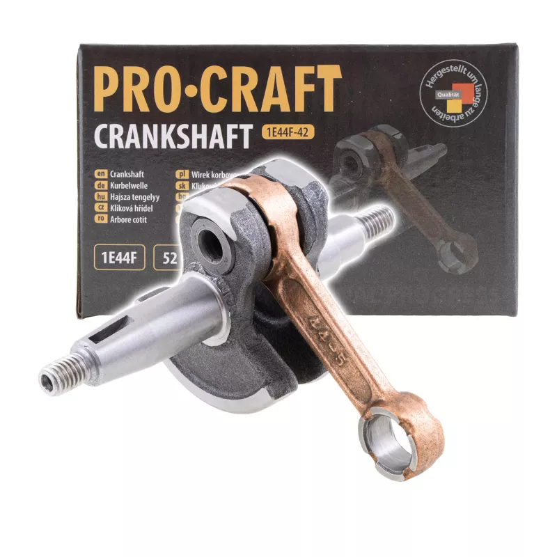 Kliková hřídel 44mm 1E44F 52CC | 1E44F-42 Procraft