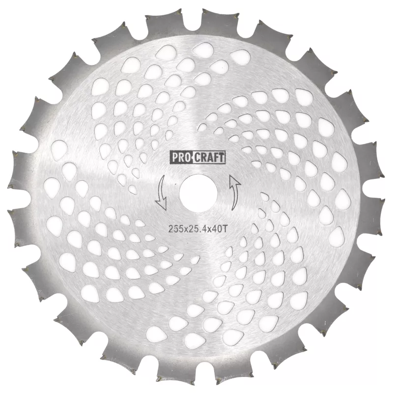 Nůž křovinořezu (D255*25.4) 40Т (oboustranný) | H/P-2 Procraft