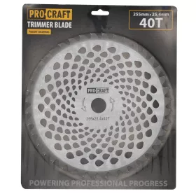 Nůž křovinořezu (kotouč) (D255*25.4) 40T karbid wolframu | H/P-40T Procraft Nůž křovinořezu (kotouč) (D255*25.4) 40T karbid wolframu | H/P-40T Procraft
