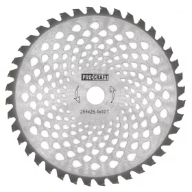Nůž křovinořezu (kotouč) (D255*25.4) 40T karbid wolframu | H/P-40T