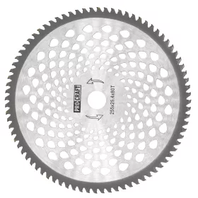Nůž křovinořezu (kotouč) (D255*25.4) 80T karbid wolframu | H/P-80T