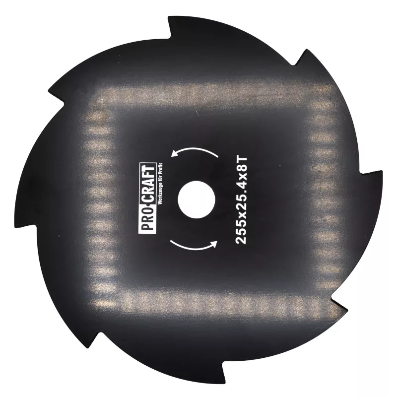 Nůž křovinořezu (kotouč) (D255*25.4) 8T | H-8T Procraft
