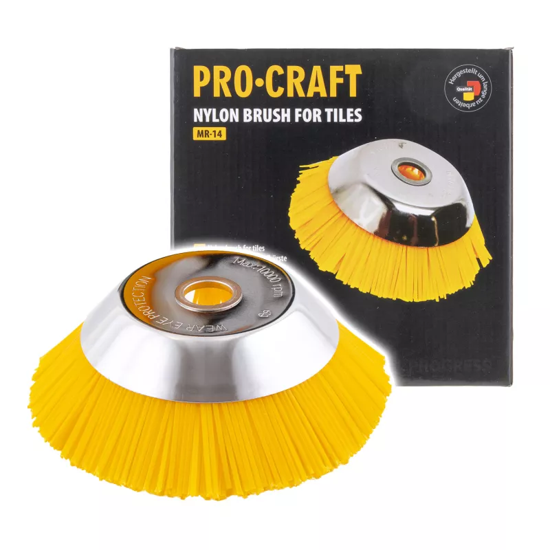 Nylonový kartáč do křovinořezu na dlažbu | MR-14 Procraft